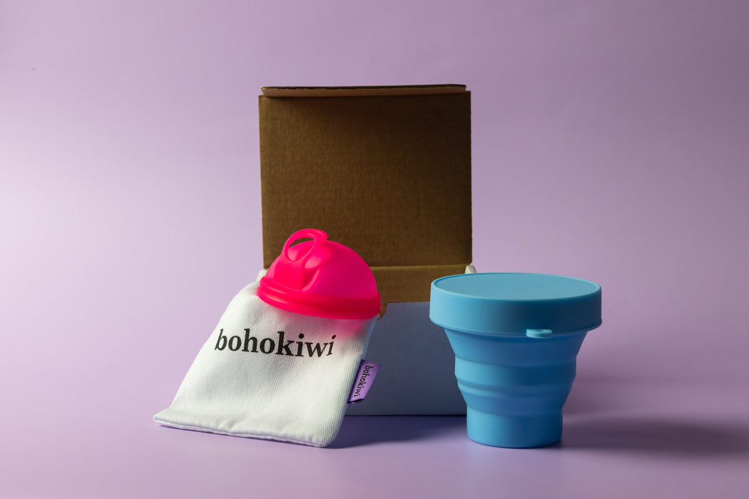 bohokiwi Menstrual Disc and Steriliser Set