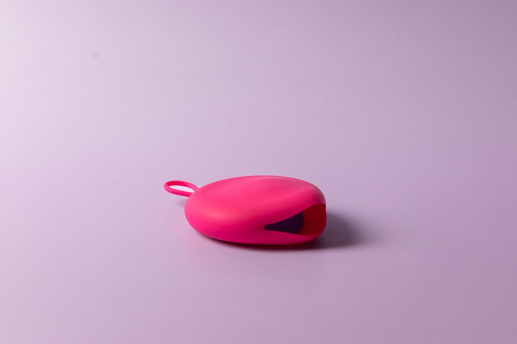 bohokiwi Menstrual Disc, Pink Round Disc Carrier Case & Steriliser Set