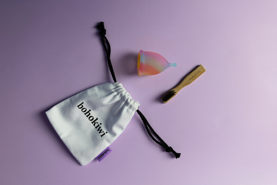 bohokiwi Menstrual Cup | Rainbow