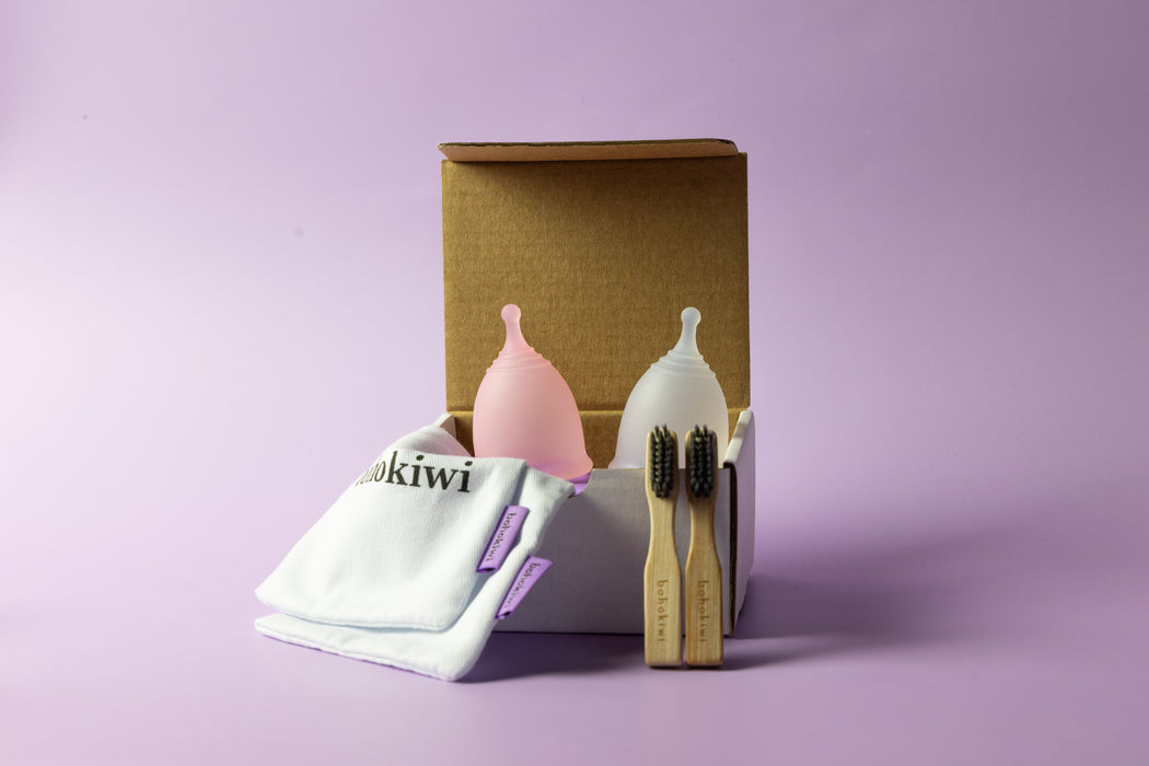 bohokiwi Double Menstrual Cup Set