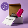 Bohokiwi menstrual disc and Pink capsule style carrier case set with cotton storage bag, with 20% off promotion