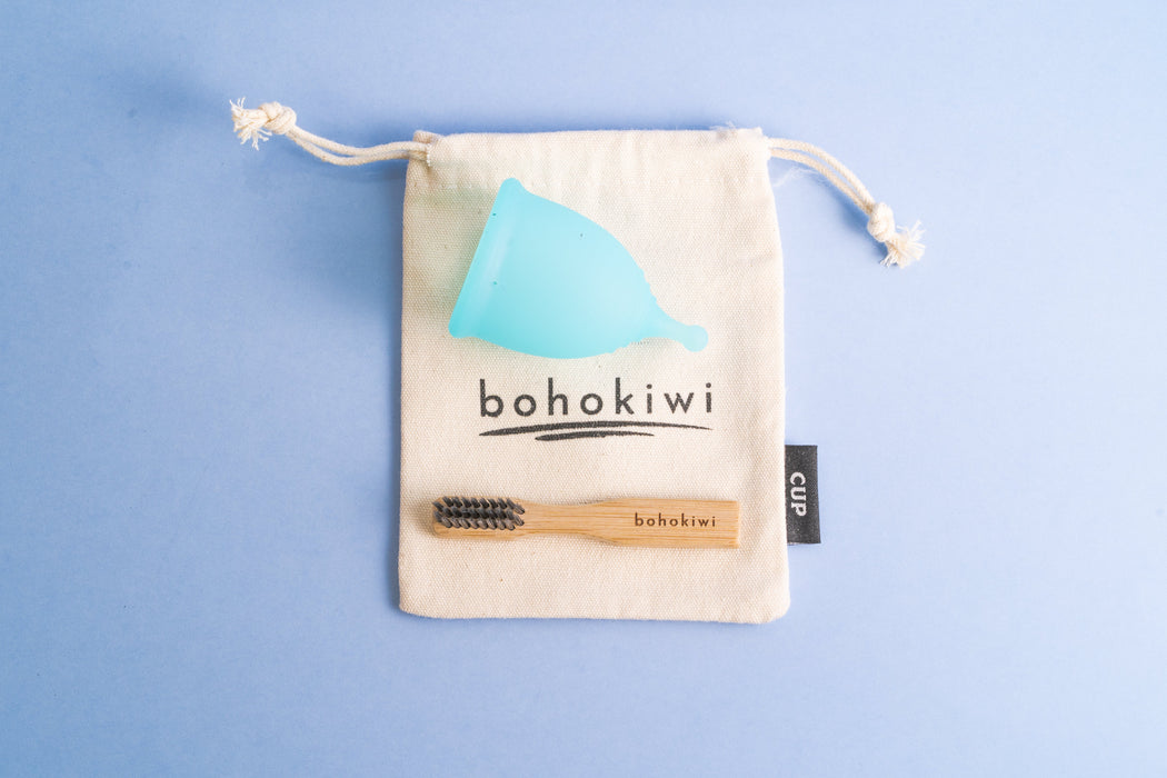 Blue Period Cup | Menstrual Cup | Bohokiwi